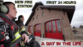 First 24 Hours in a New Fire Station  A Day in the Life [upl. by Tyson]