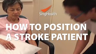 How To Position A Stroke Patient [upl. by Eustis]