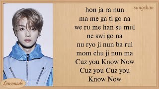 NCT U  Know Now Easy Lyrics [upl. by Alenoel]