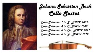 Johann Sebastian Bach  Cello suites in 432 Hz great for reading or studying [upl. by Costa]